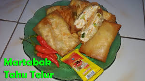 Lumpia yang merupakan versi filipina dari asian spring/egg roll dapat disajikan sebagai sebuah makanan pendamping atau hidangan pembuka. Resep Martabak Tahu Telur Murah Meriah Dan Enak Youtube