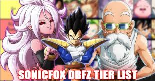 Published in 2018 by bandai namco. Sonicfox Releases Dragon Ball Fighterz Season 3 5 Tier List