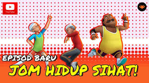 Jangan rebahan, gaya hidup sehat perlu untuk hadapi new normal. Upin Ipin Musim 11 Jom Hidup Sihat Youtube