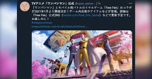 Sin embargo, la cosa no quedará allí, y desde garena nos dieron a conocer otro de los nuevos. One Punch Man De Nuevo Salto A Los Videojuegos Al Hacer Colaboracion Con Free Fire Tribuna
