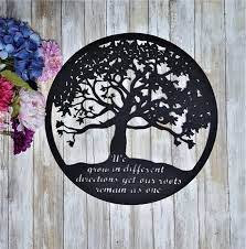 Diy wall art /dollar tree diy dupe/look for less challenge. 36 Metal Tree Of Life Wall Art Outdoor Metal Tree Art Etsy