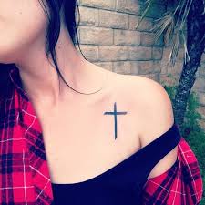 Since ancient times, the great war chiefs and other famous men decorated their bodies with black cross and ribbon tattoos, telling of their exploits and changing social status. 90 Cross Tattoos For The Religious And Not So Religious