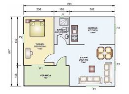 6) 158 m² dubleks prefabrik ev planı. 49 Metrekare Tek Katli Prefabrik Ev