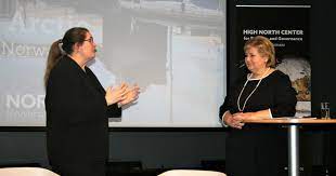 Amundsen suspected that the decision to wear un pins was made by prime minister erna solberg. Prime Minister Erna Solberg Joins Youth Debate At High North Dialogue