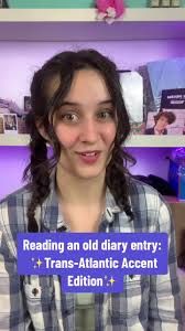 Reading a Childhood Diary with a Trans-Atlantic Accent