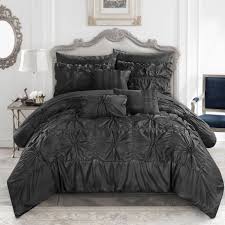 Black And Silver Comforter Set Walmart Chic Home 10 Piece Grantfield Bed In A Bag Comforter Set Walmart Com In 2020 Bed In A Bag Comforter Sets Home