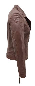 Blouson sans manche ou matelassé : Les Bonnes Affaires Femme En Cuir Agneau Ref Blade 10852 Gip18 Bordeaux Bordeaux