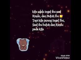Kumpulan kata kata ucapan selamat hari ibu terupdate 2017 dalam via asha04.com. Video Kata Sedih Tentang Ibu Buat Kita Menangis Youtube
