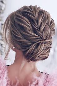 47 Elegant Wedding Hair Style Inspiration For Your Wedding Day Awimina Blog Wedding Hairstyles For Medium Hair Hair Styles Braided Prom Hair