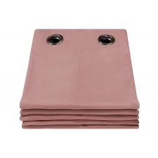 Vorhänge in rosa online kaufen bei yomonda. 100 Verdunkelungsvorhang Samt Venise Altrosa Moondream
