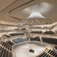 This Concert Hall Is Perched Atop One Of Hamburg S Largest Warehouse Buildings Concert Hall Elbphilharmonie Concert Hall Auditorium Design
