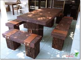 โต๊ะ ปูน ลายไม้ ราคา 2564