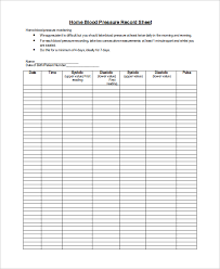 efficient blood pressure reading chart record readings blood