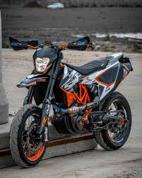 Naturally, the factory offers plenty of opportunities to boost that sticker with luggage. Ktm 690 Smc R Graphics Kit 2019 2020 Supermofools