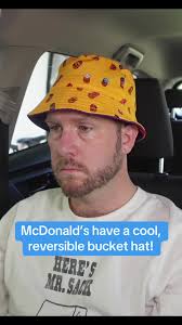 Mc Donalds Grimace Bucket Hat