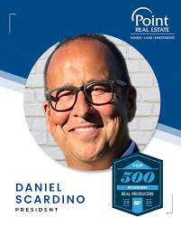 👏🎉Let's take a moment to congratulate Point Real Estate's President, Dan  Scardino,