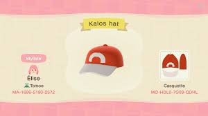 Elionne13 Acnh On Twitter Ash Ketchum Hat Ash Ketchum Animal Crossing