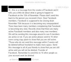 Failbook Chain Mail Funny Facebook Fails Failing On Facebook Cheezburger