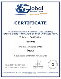 Tefl is more widely used in the uk, whilst you are likely to hear tesol used in north america. Global Tefl