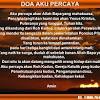 Terbukti dari bagian pertama dimana umat katolik diminta untuk mengucapkan: 1