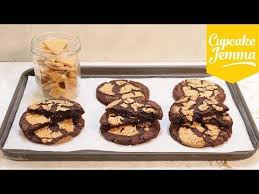 Ultimate Chewy Double Chocolate Cookies With A Twist Cupcake Jemma Youtube Cupcake Jemma Double Chocolate Cookies Choc Chip Cookie Recipe