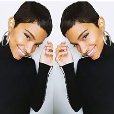 If you have naturally thick and voluminous hair, you are good to carry this style with ease. Buy Hotkis Natural Hair Short Pixie Cut Wigs Women Human Hair Short Black Boy Cut Wigs For Black Women Pixie Cut Bob 1b Online In Maldives B07f7ryxbs