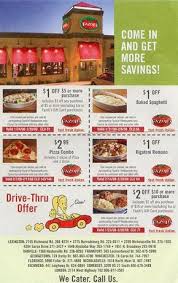 Fazolis Coupons In Lexington Ky
