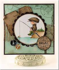 The fisherman and the fish part ii. Bev Rochester Lotv Fishing Llf Fishing Cards Cards Handmade Kids Cards