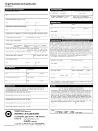 Looking for a credit card for your small business? Target Business Credit Card Fill Online Printable Fillable Blank Pdffiller