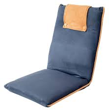 Amazon Com Bonvivo Easy Ii Padded Floor Chair With Adjustable Backrest Comfortable Foldable And Versatile For M Meditation Chair Floor Chair Floor Seating