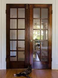 Three pairs of large push and pull double door handles in red glass. How We Restored Our French Doors A Step By Step Tutorial Updated Salt Rook