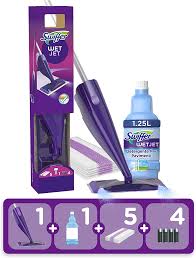 Assembler le manche du balai (comme indiqué sur l'emballage). Deal Swiffer Wetjet Kit Complet Balai 5 Lingettes 1 Nettoyant Liquide 4 Piles 19 90 Au Lieu De 27 90 Sur Amazon