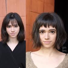 These bangs skim just above your eyebrows. Baby Bangs Bob Haircut You Can On A Hairstyles Ideas Can Do