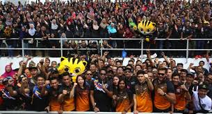 Online tickets were put on sale from 4 july 2017. Serlah Semangat Bangkit Bersama Sports247