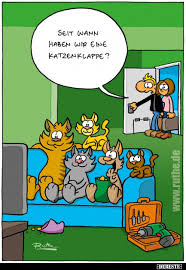 German seit wann hat sich die europäische union dazu entschlossen, kommunistische diktaturen mit waffen zu beliefern? Seit Wann Haben Wir Eine Katzenklappe Lustige Bilder Spruche Witze Echt Lustig