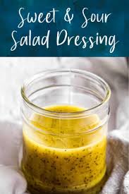Easy Sweet And Sour Dressing Recipe For Salads The Cookie Rookie In 2020 Sweet And Sour Dressing Recipe Spinach Salad Recipes Noodle Salad Recipes