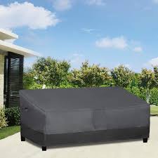 Maybe you would like to learn more about one of these? Buy Easy Going Waterproof Outdoor Couch Cover Heavy Duty 4 Seater Patio Sofa Cover Windproof Outdoor Furniture Cover With Air Vent 104wx32 5dx33h Inch Gray Dark Gray Online In Finland B07yjqvygq