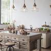 Beautiful fixture over my kitchen island and goes well with my other light fixtures in the area. 1