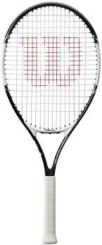 Tennisschläger ratgeber & vergleich 2021. Wilson Kinder Tennisschlager Roger Federer 23 Schwarz Rot Fur Kinder Mit Einer Korpergrosse Von 115 Bis 130 Cm Wrt200700 Amazon De Sport Freizeit