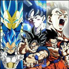 Goku first turning ssj and theme is good. Goku Gohan And Vegeta Anime Dragon Ball Anime Dragon Ball Super Dragon Ball Z