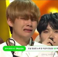 Tae S Fake Cry So Cute Taehyung Kim Taehyung Bangtan Sonyeondan