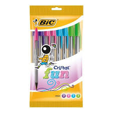 Caneta Gel Roller Uniball 207 Preto Bic Cristal Original Ball Point Pens 10pk Assorted In 2020 Bic Cristal Ballpoint Pens Best Pens