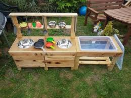Mud Kitchen With Water Sand Table Free Uk Delivery In 2020 Sand Table Mud Kitchen Mud Kitchen For Kids