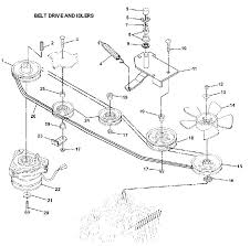 Mtd, the maker of yardman products, suggests changing the belt every two years or more with exceptional wear. Mtd 42 Inch Deck Belt Diagram Wiring Site Resource