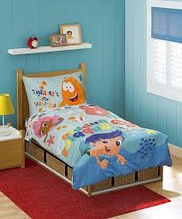This Bubble Guppies B Is For Bubble Bedding Set By Bubble Guppies Is Perfect Zulilyfinds Toddler Bed Girl Toddler Girl Room Baby Bed