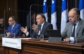 Je veux rassurer les employés du réseau de la santé qui sont inquiets pour leur sécurité. Franccois Legault Defend Sa Gestion De La Pandemie De Covid 19 Le Devoir