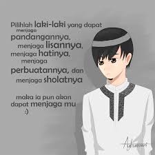 Gambar Kartun Cowok Muslim Keren Galeri Keren