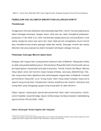 Buku ini membincangkan peranan dan sumbangan ncwo dalam mengartikulasikan pelbagai isu dan masalah yang berkaitan dengan kepentingan wanita di malaysia. Pdf Pembelaan Hak Kelompok Minoriti Dan Golongan Wanita