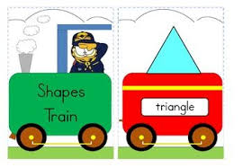 Shapes Train Shapes Classroom Walls 2d Shapes