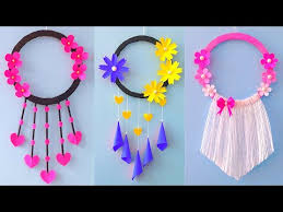 This papercraft is thor's mjolnir wall hanging decoration, based on marvel comics' comic books, the paper model is created by rafael cunha. 3 Quick And Easy Wall Hanging Ideas Flower Home Decor Diy How To M